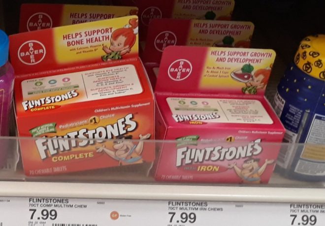 Flintstones Vitamins Target deal