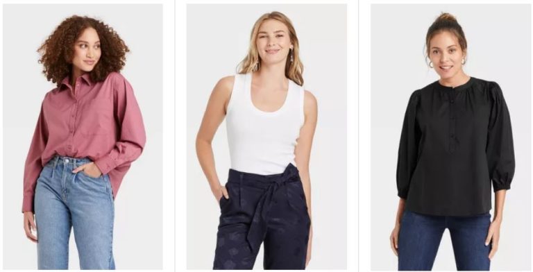 Target Womens apparel sale