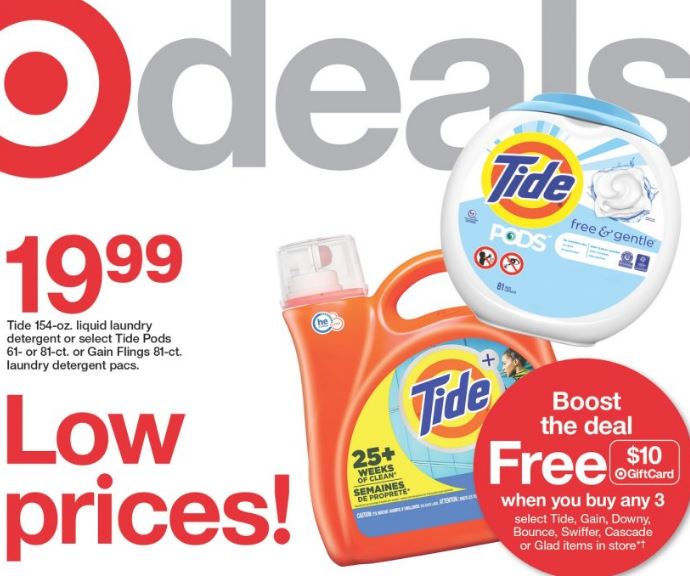 Cover of the Target Weekly Ad 213-22