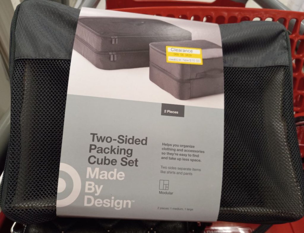 Packing Cube Set clearance at Target
