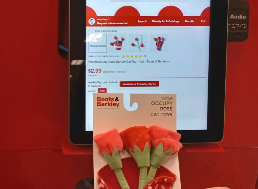 Target Valentine's Day Clearance Cat Toys