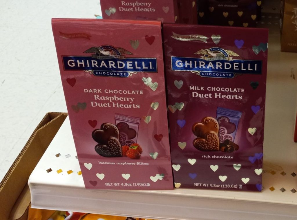 Target Valentine's Day Clearance Ghirardelli