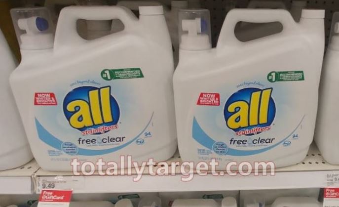 All laundry detergent Target deals