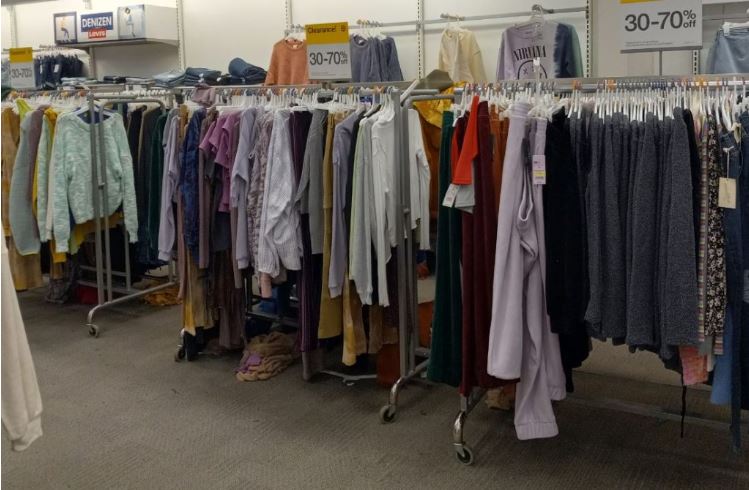 target clearance womens