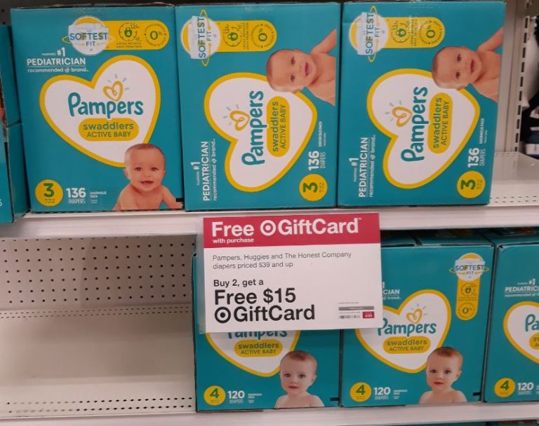 Pampers diapers deals