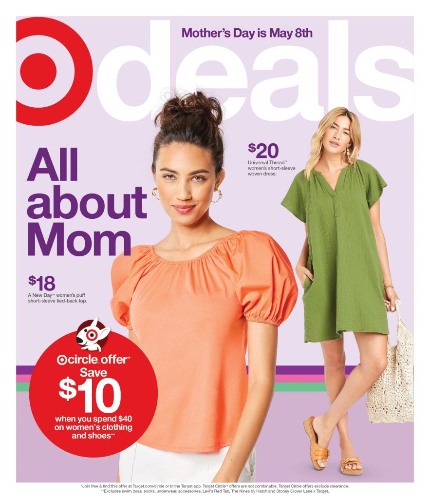Target Weekly Ad 4-24-22 Page 1