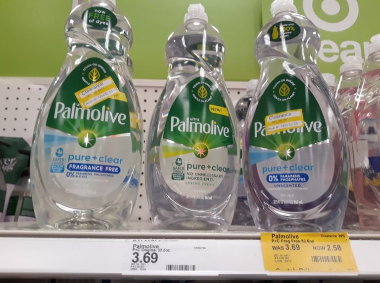 Target Clearance on Palmolive