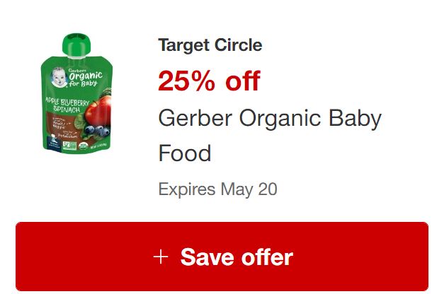 Gerber Organic Baby Food
