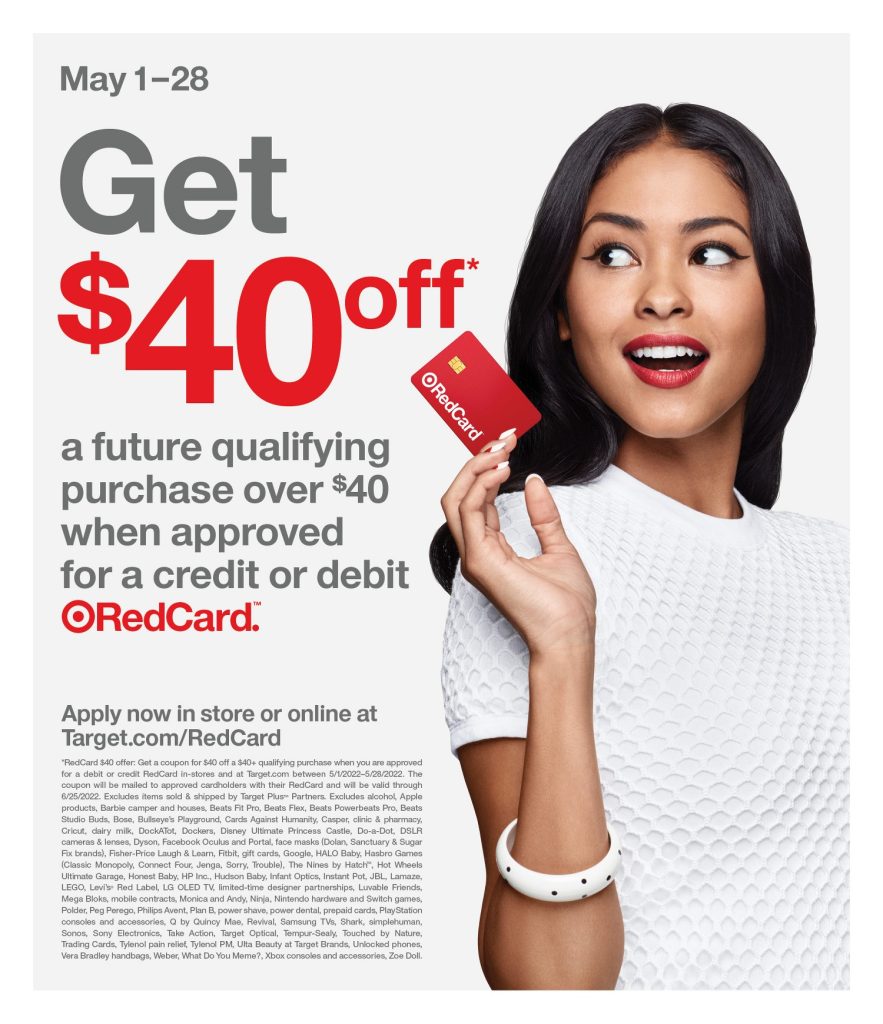 Target RedCard offer