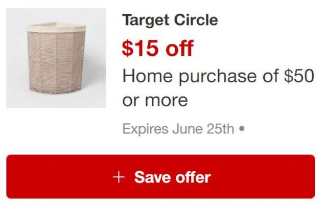 Home Purchase Target Circle Offer
