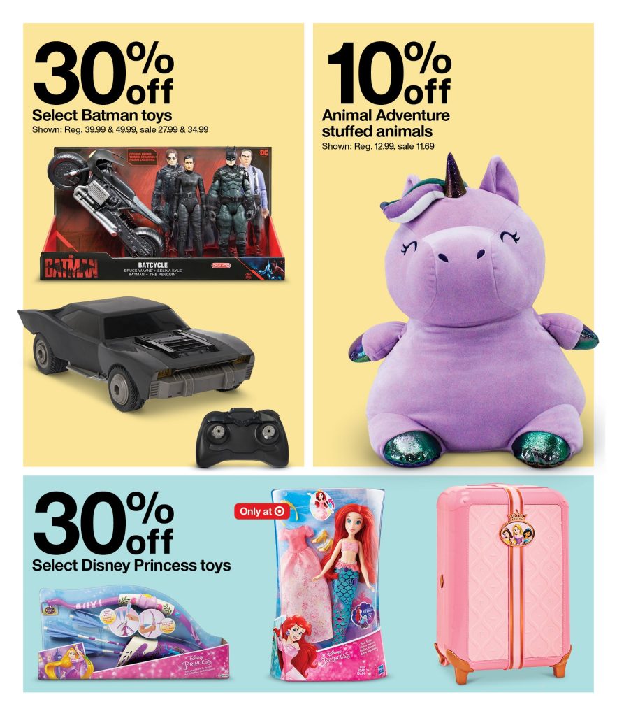 Page 30 of the 6-12 Target Ad