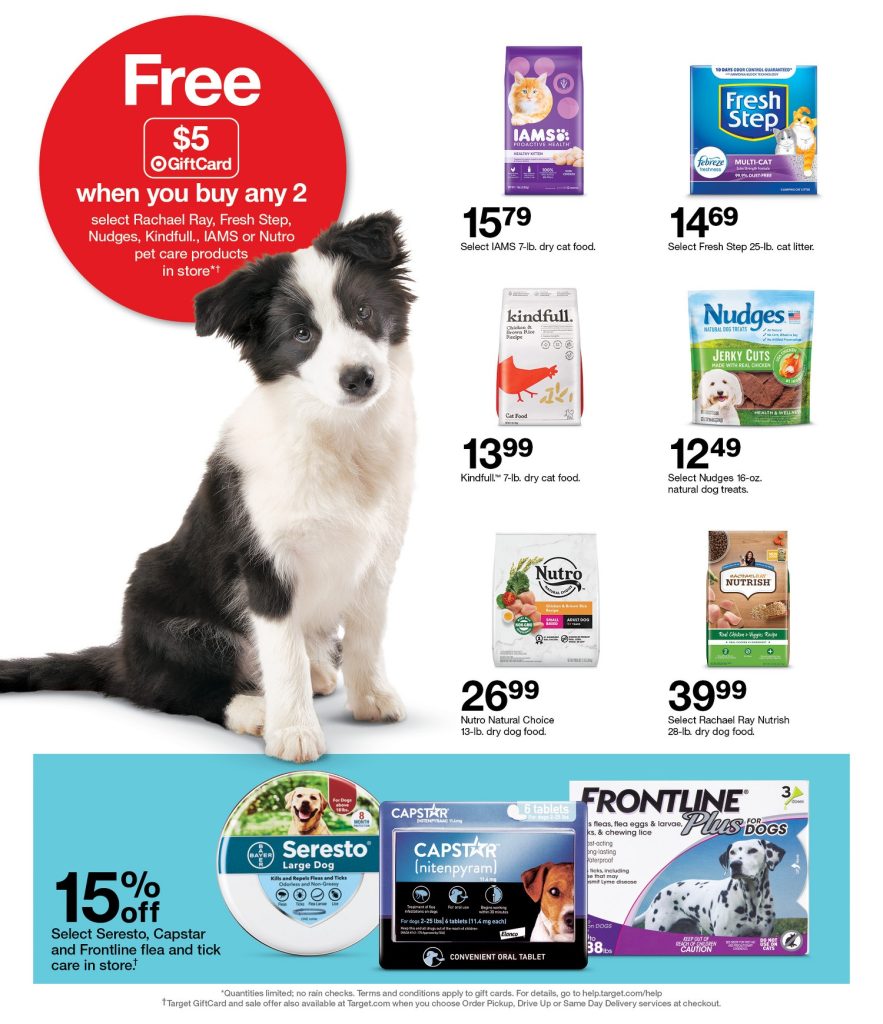 Page 39 of the 6-12 Target Ad