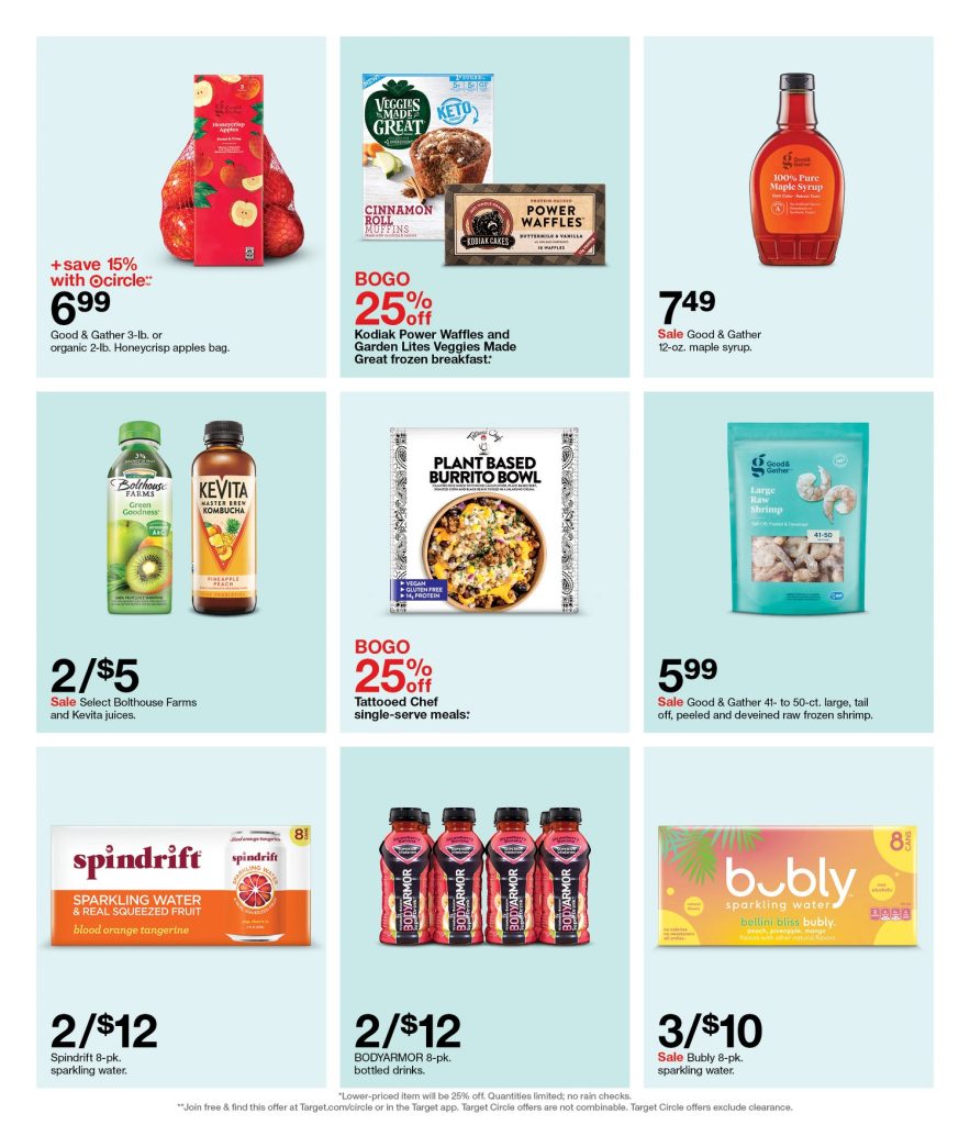 Page 41 of the 6-12 Target Ad