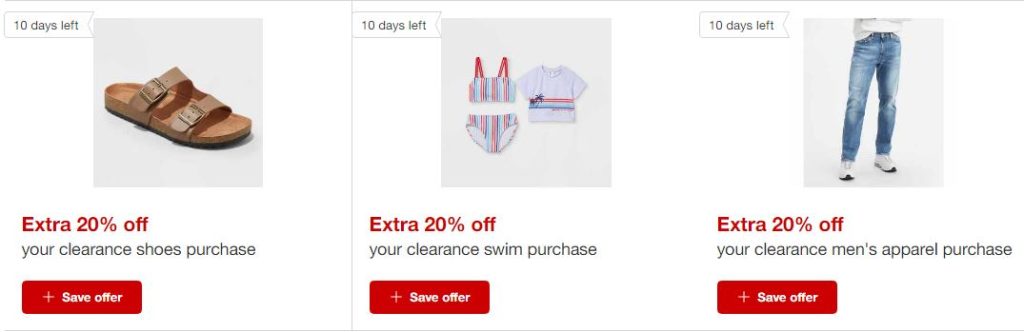 Target Clearance Circle Offers