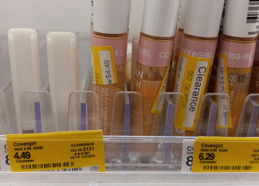 Target Clearance on Covergirl
