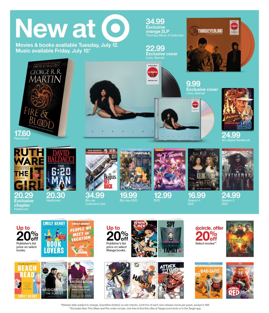 Page 17 of the Target Ad 7/10/2022