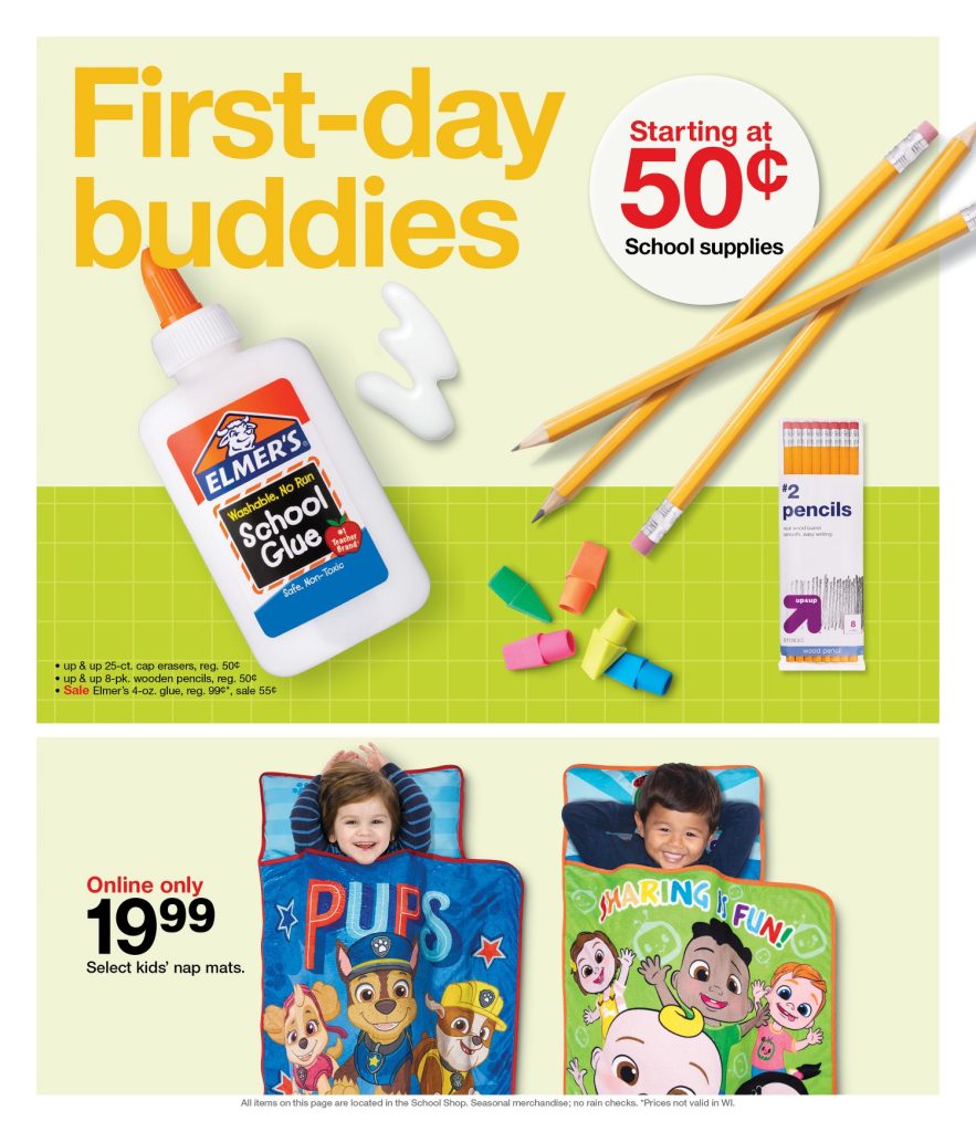Page 2 of the Target Weekly Ad 7/10/2022