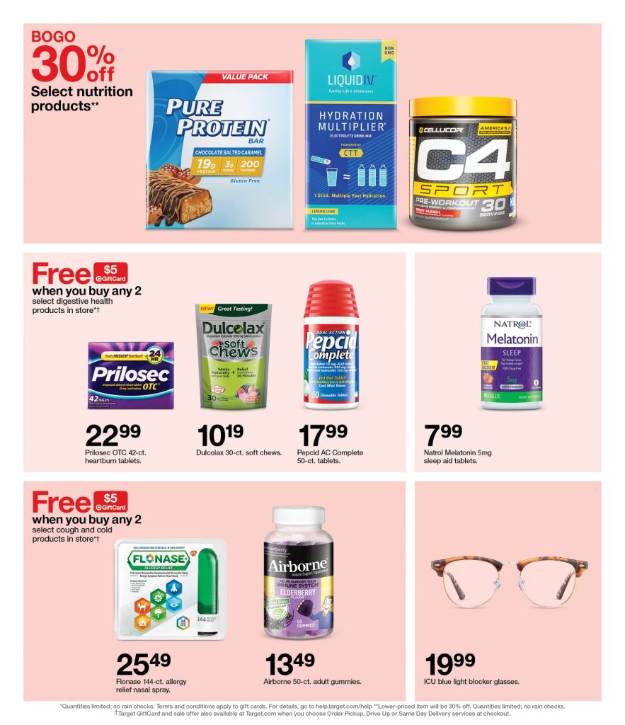 Page 27 of the 7-10 Target ad