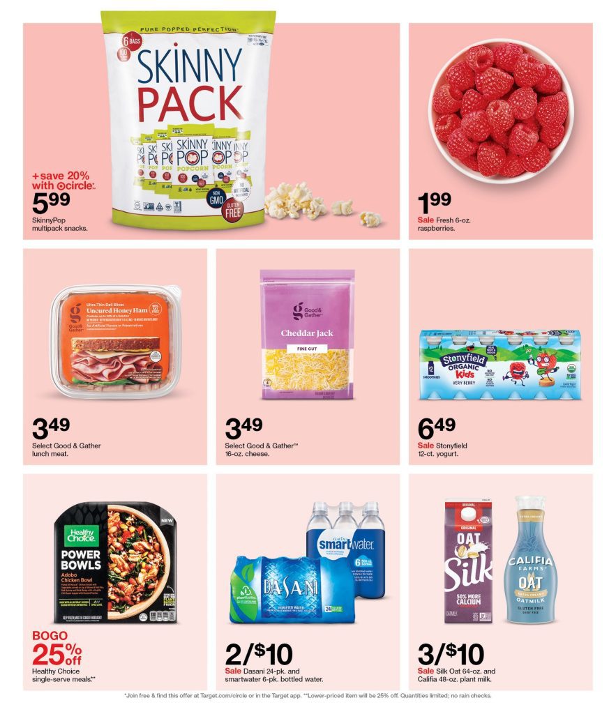 Page 31 of the 7-10 Target ad