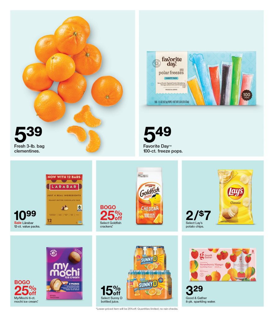 Page 32 of the 7-10 Target ad