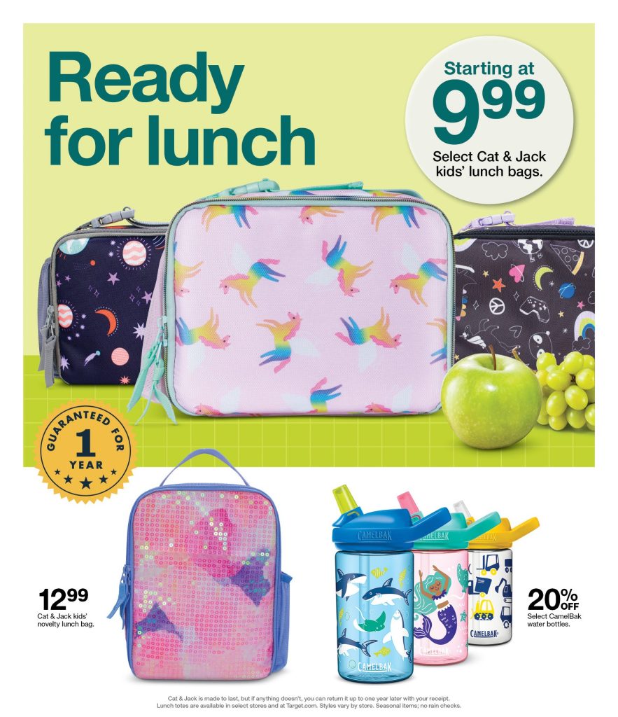 Page 8 of the 7-10 Target ad