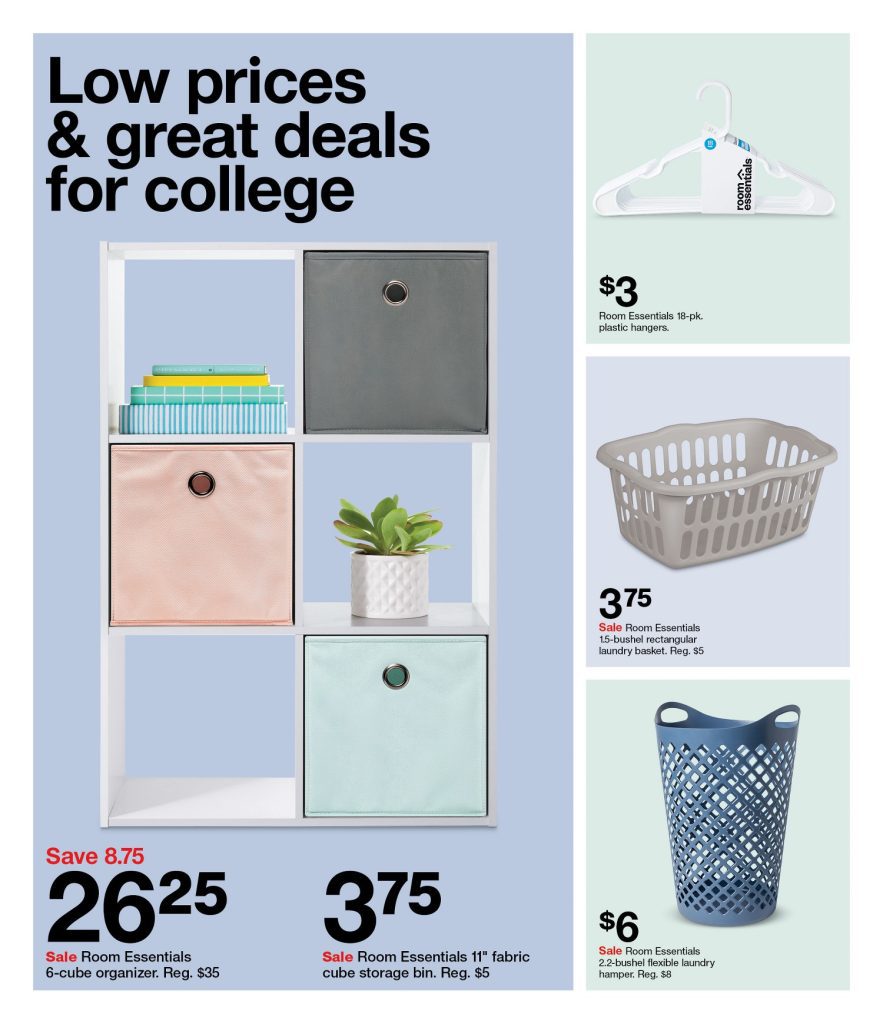 Page 13 of the 7-17 Target Ad 