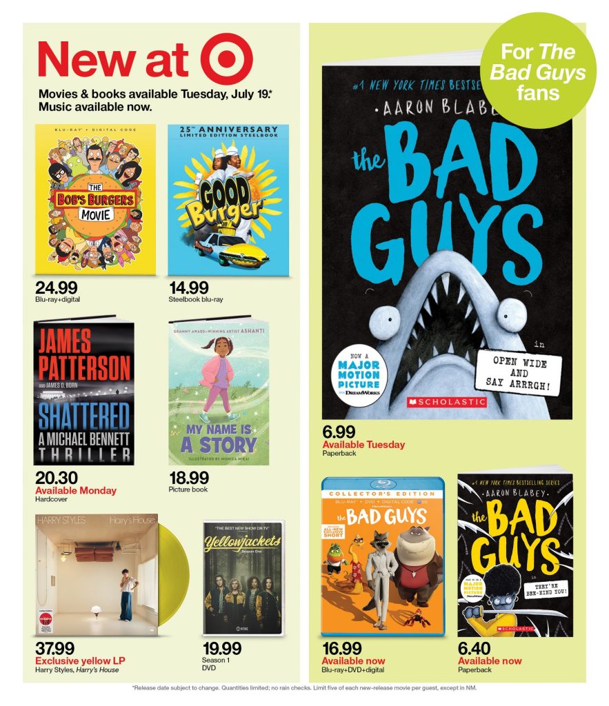 Page 24 of the Target Weekly Ad 7/17/2022