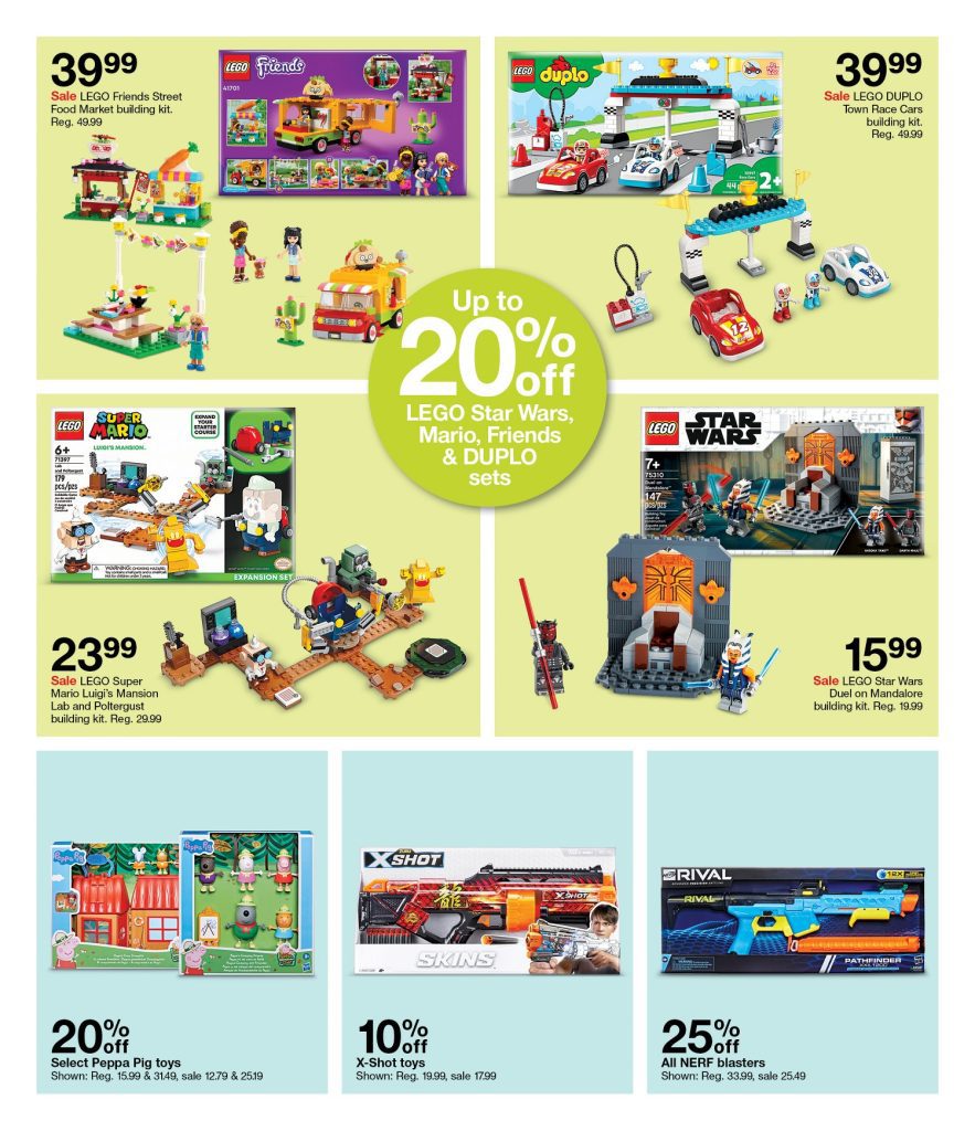 Page 26 of the Target Ad 7/17/2022