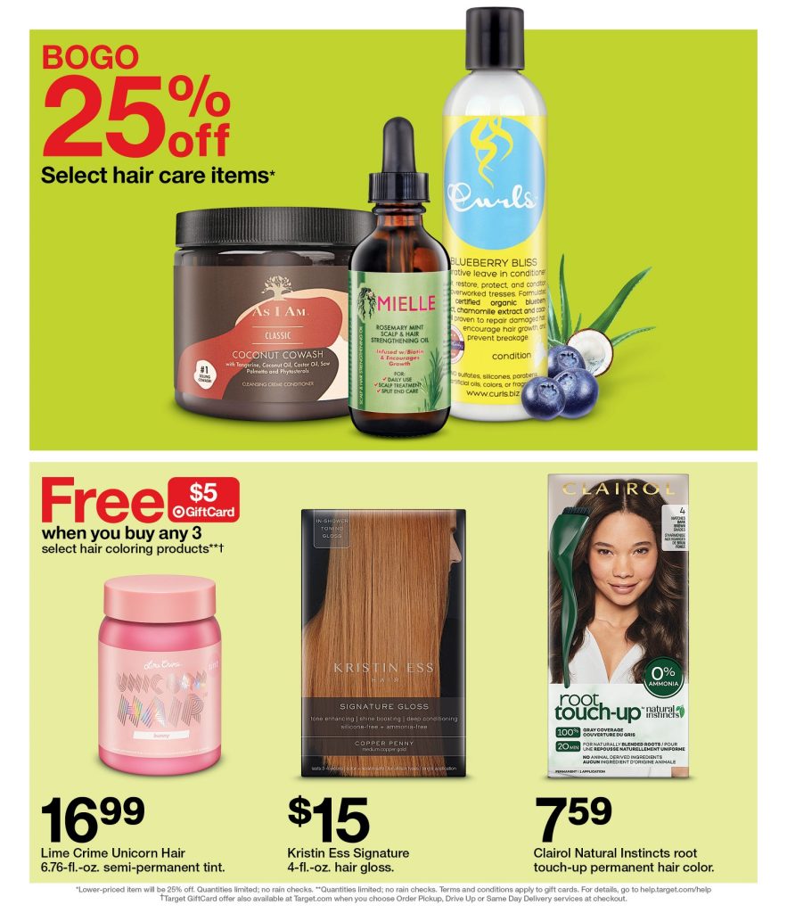 Page 33 of the Target Ad 7/17/2022