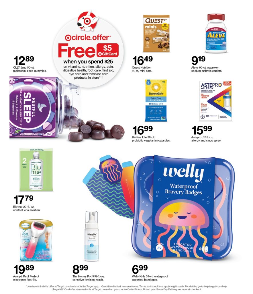 Page 39 of the Target Ad 7-17