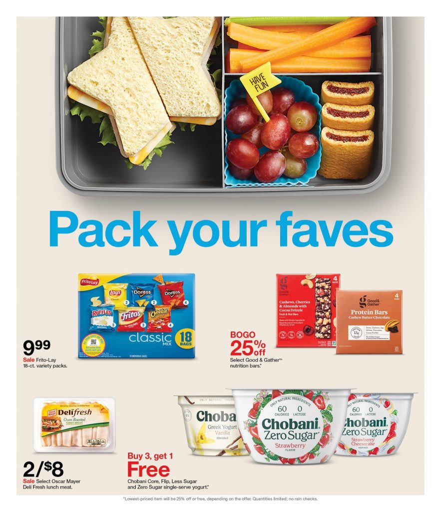 Page 40 of the Target Ad 7-17