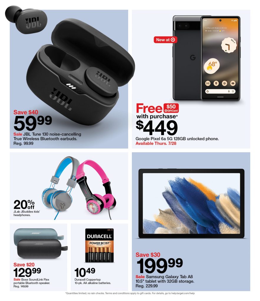 Page 23 of the Target Weekly Ad 7/24/2022