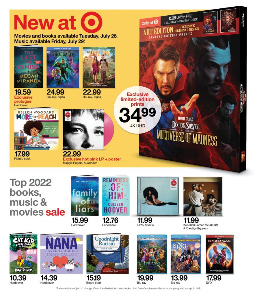 Page 26 of the Target Weekly Ad 7/24/2022