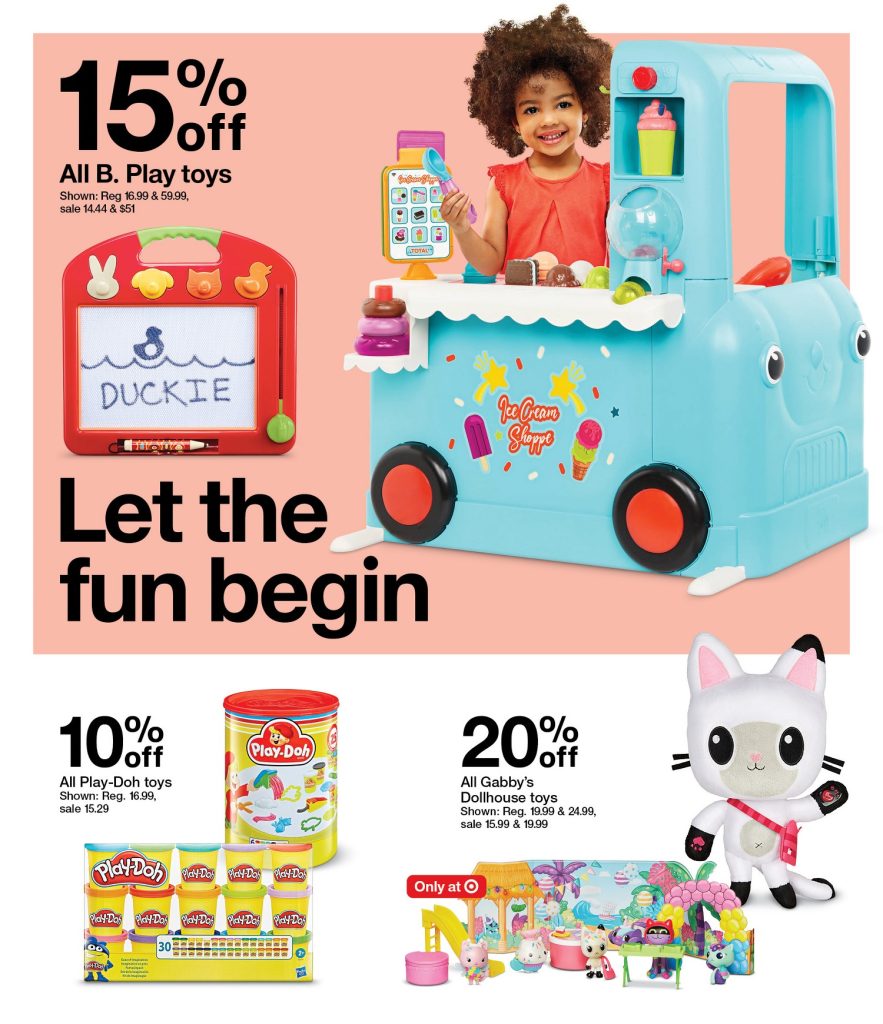 Page 27 of the 7-24 Target Ad