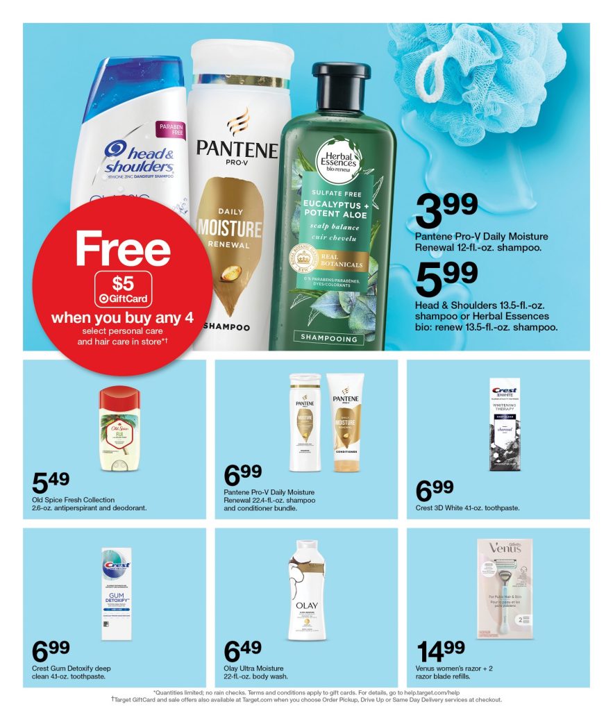 Page 28 of the 7-24 Target Ad
