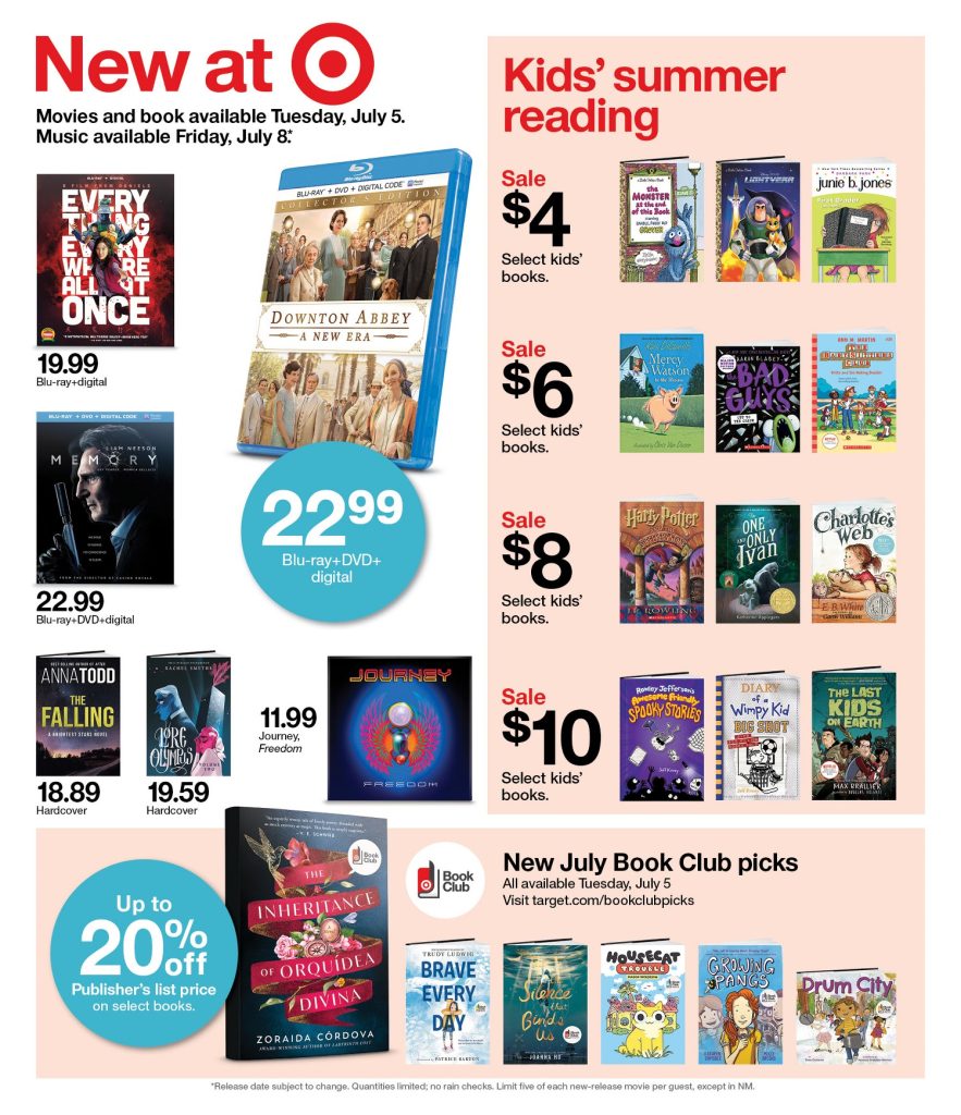 Page 22 of the 7-3 Target Ad