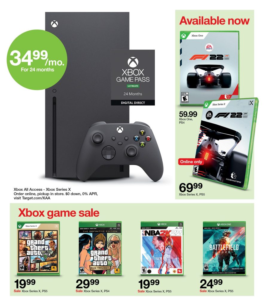Page 25 of the 7-3 Target Ad
