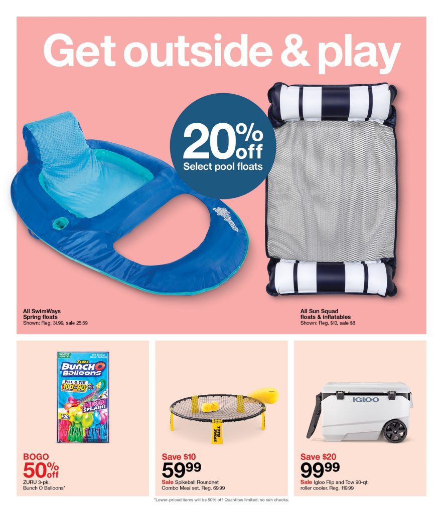 Page 28 of the 7-3 Target Ad