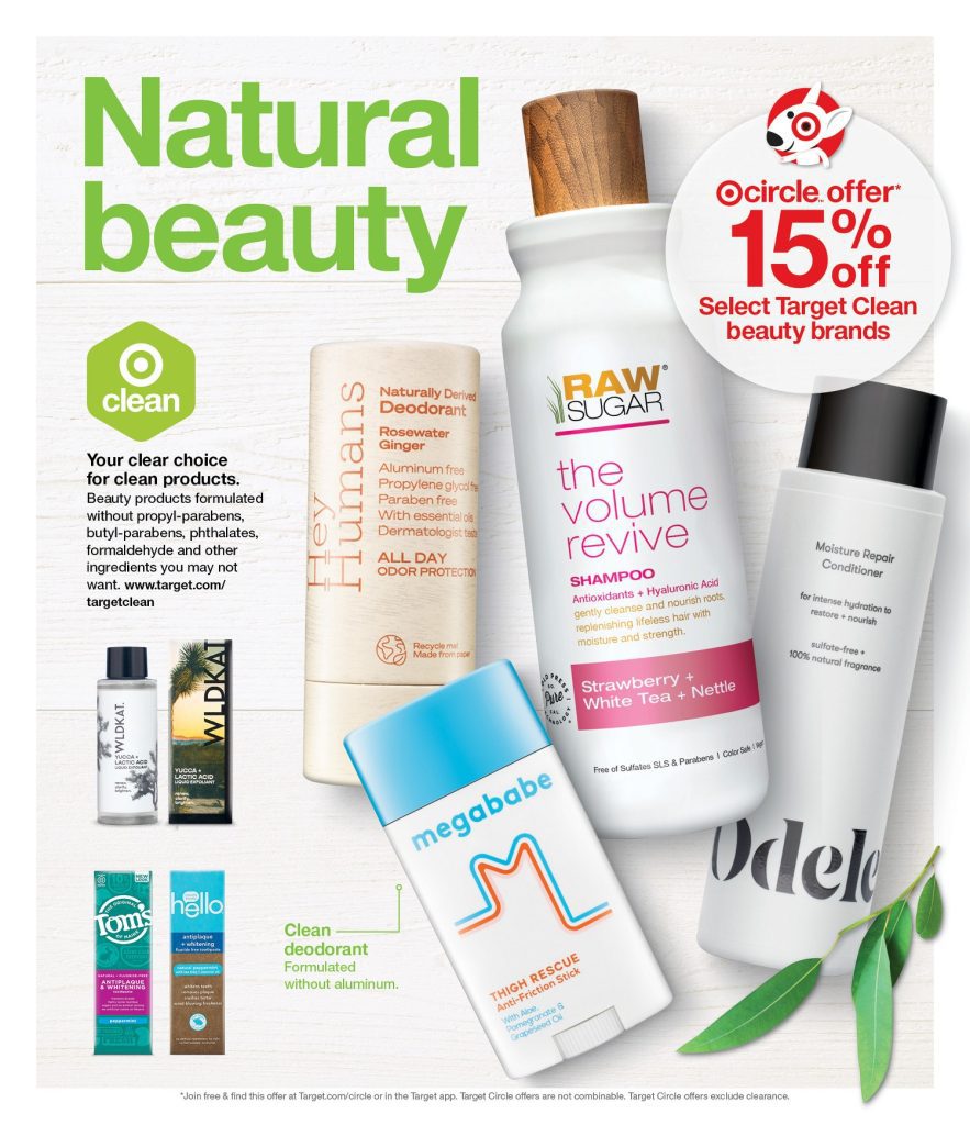 Page 29 of the 7-3 Target Ad