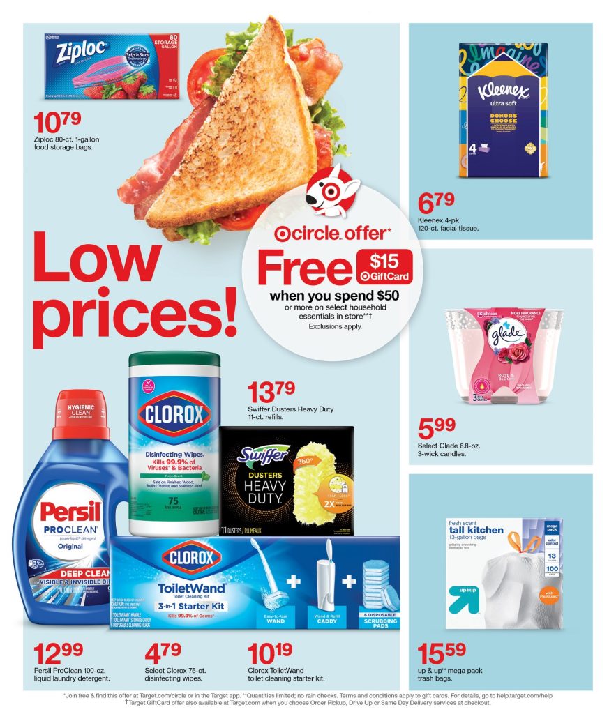 Page 3 of the Target Weekly Ad 7/3/2022