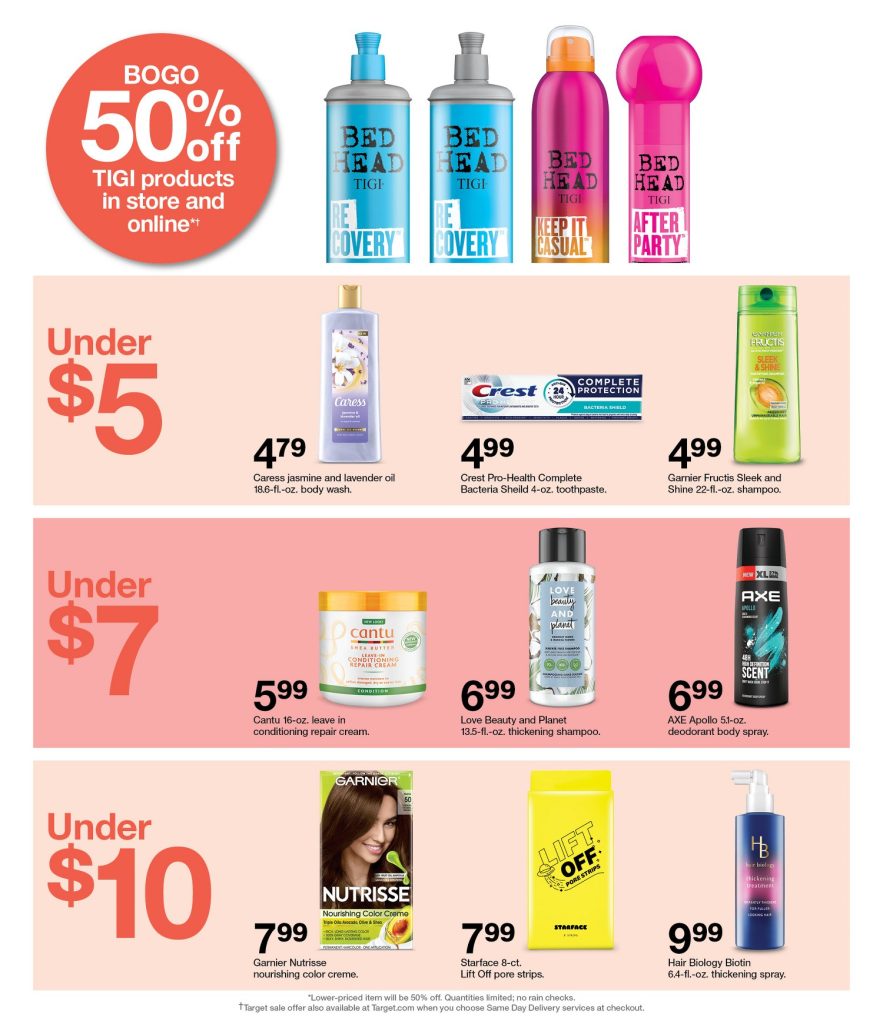 Page 33 of the 7-3 Target Ad
