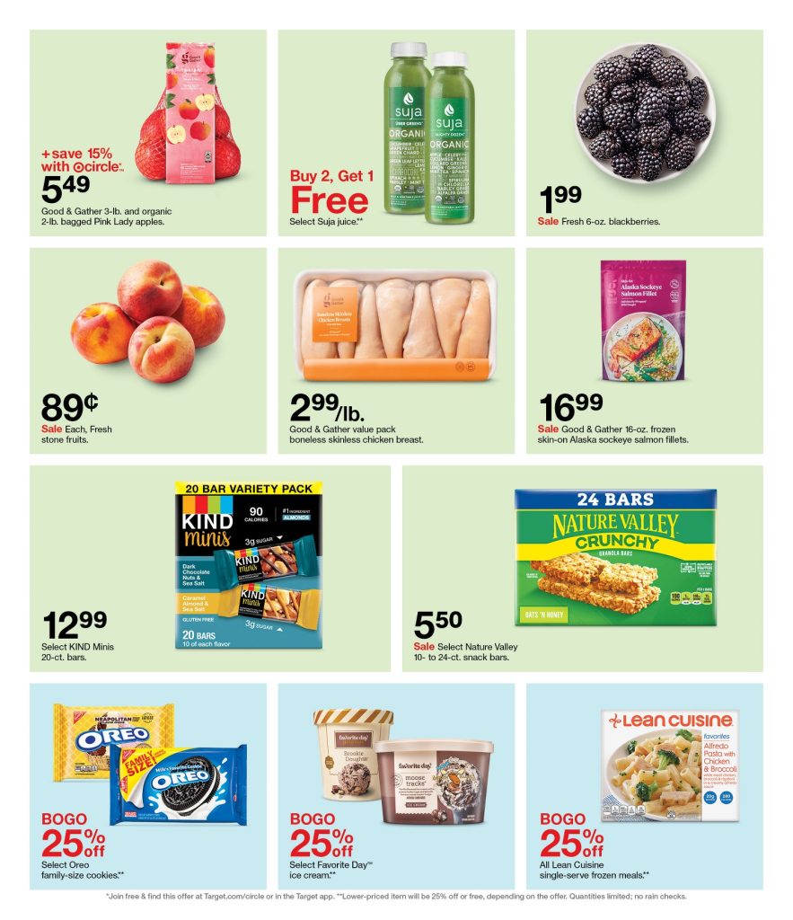 Page 40 of the 7-3 Target Ad