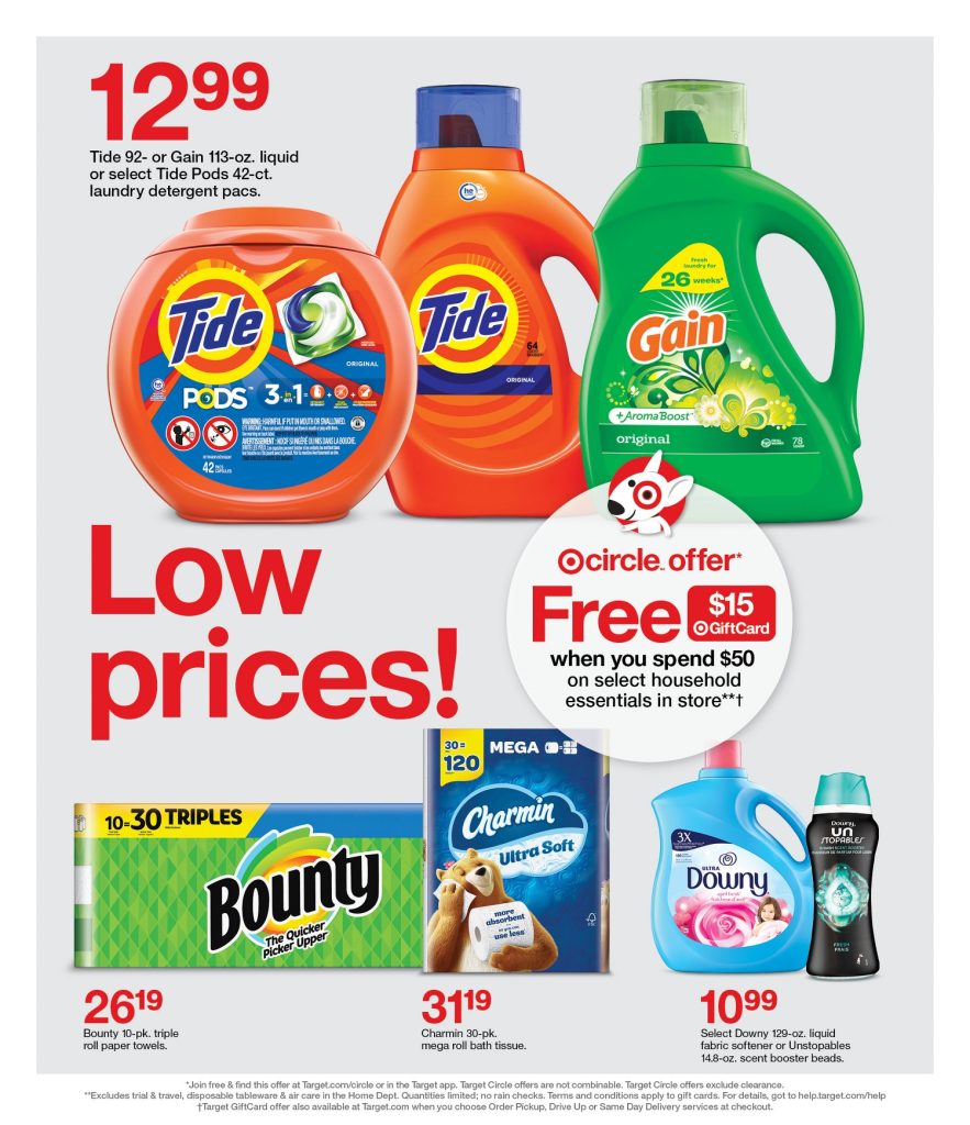 Page 32 of the 7-31 Target Ad 