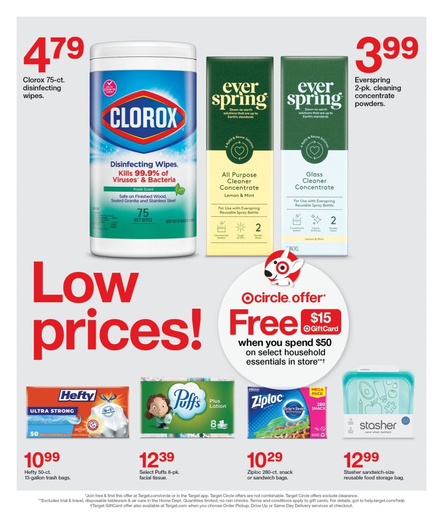 Page 33 of the 7-31 Target Ad