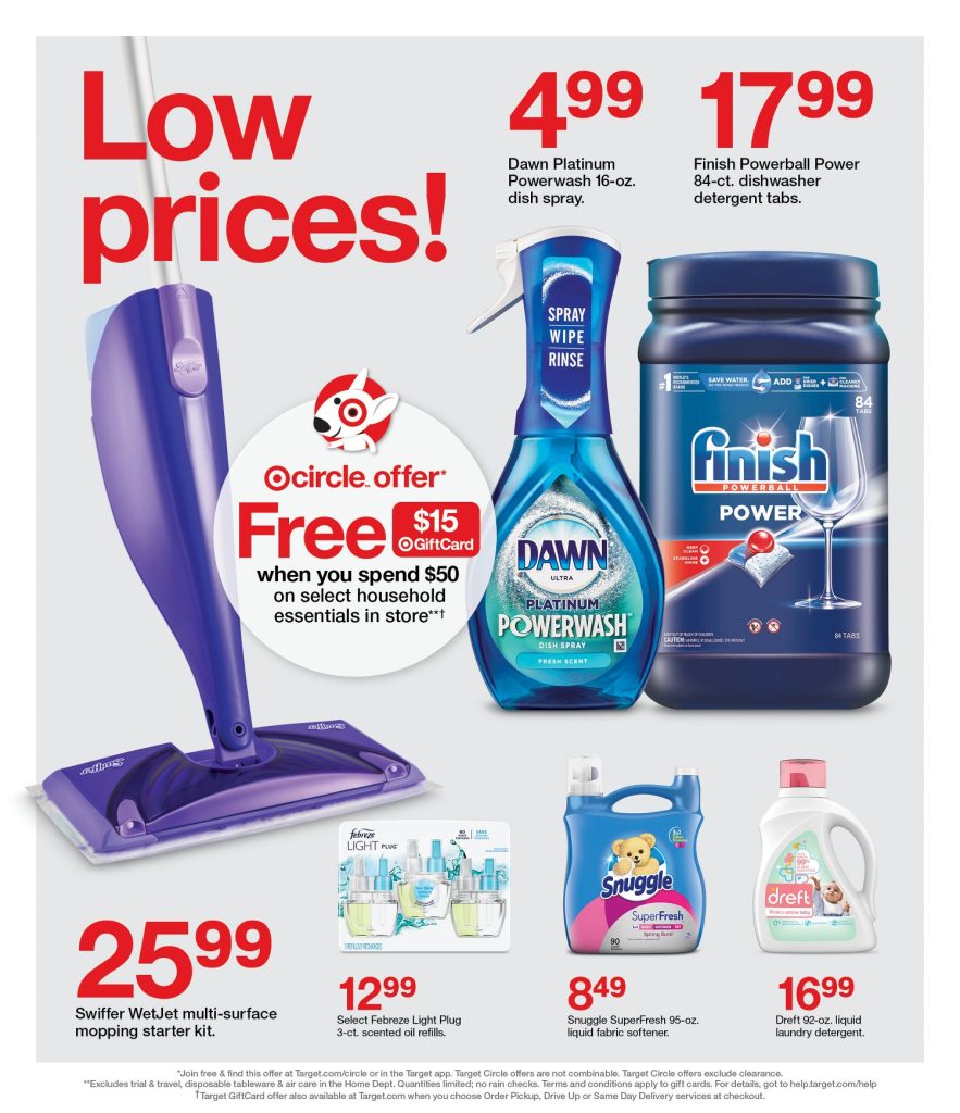 Page 34 of the 7-31 Target Ad
