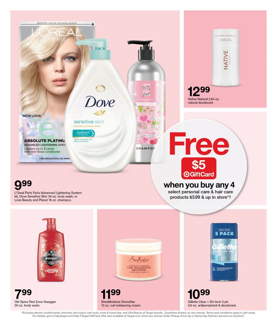 Page 36 of the 7-31 Target Ad