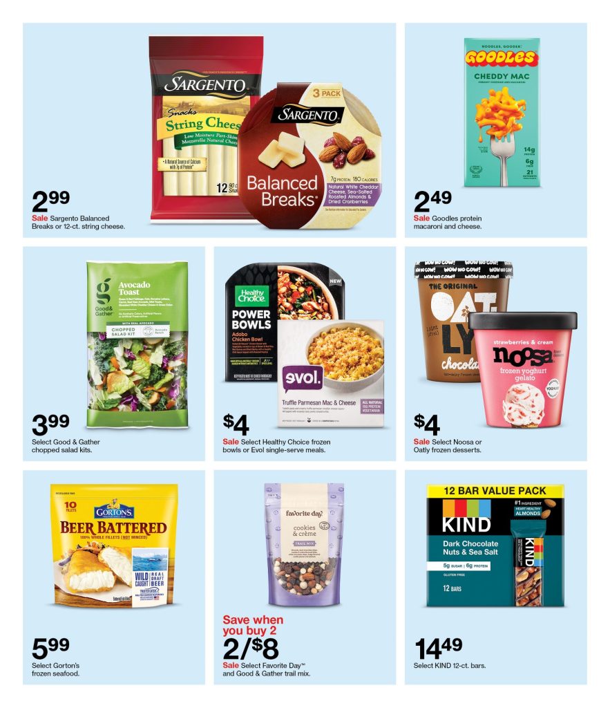 Page 50 of the 7-31 Target Ad