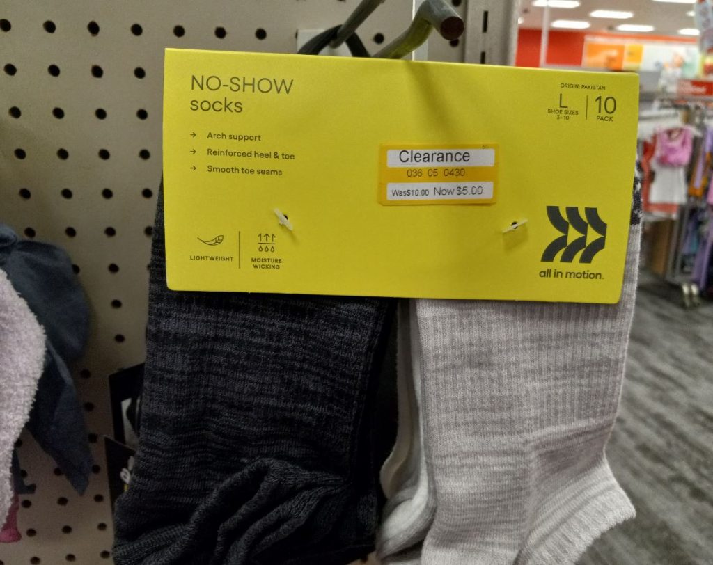 Cat and Jack no show socks on clearance at Target