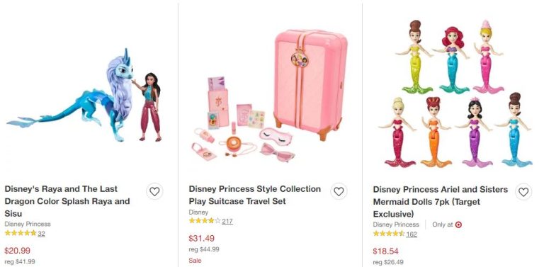 Disney princess toys on sale online at Target