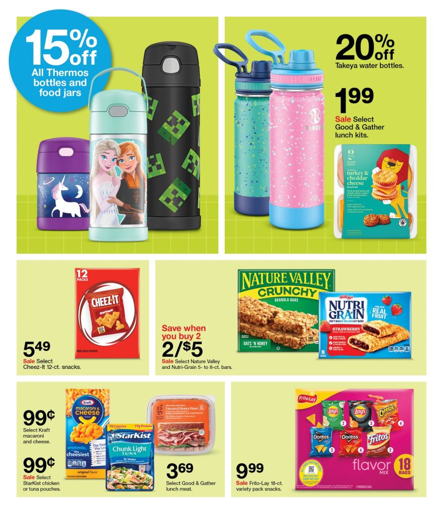 Page 19 of the Target Weekly Ad 8/14/2022